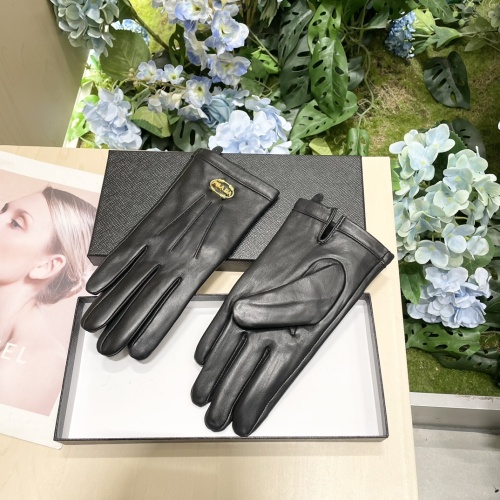 Replica Prada Gloves For Women #1260798 $56.00 USD for Wholesale