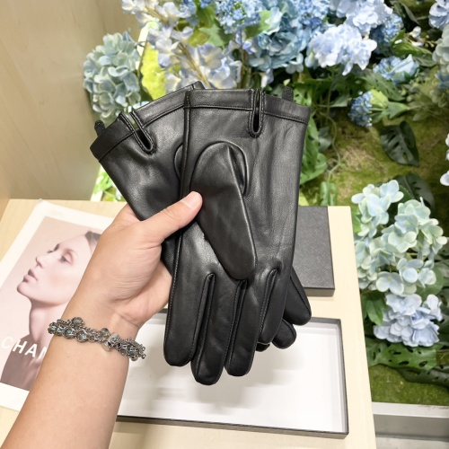 Replica Prada Gloves For Women #1260798 $56.00 USD for Wholesale