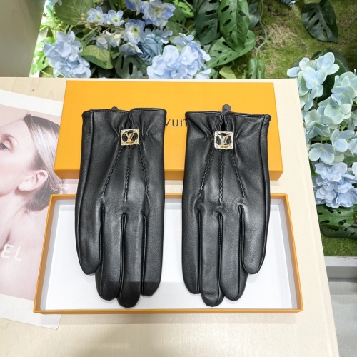 Louis Vuitton LV Gloves For Women #1260800 $56.00 USD, Wholesale Replica Louis Vuitton LV Gloves