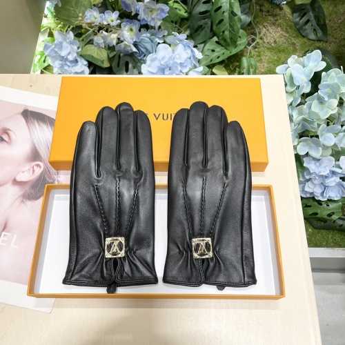 Replica Louis Vuitton LV Gloves For Women #1260800 $56.00 USD for Wholesale