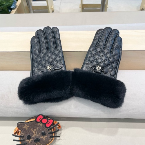 Replica Hermes Gloves For Women #1260801 $52.00 USD for Wholesale