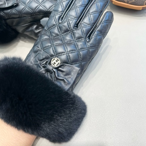 Replica Hermes Gloves For Women #1260801 $52.00 USD for Wholesale