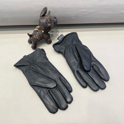 Replica Christian Dior Gloves For Men #1260802 $52.00 USD for Wholesale