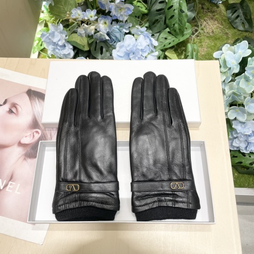 Replica Valentino Gloves For Women #1260804 $52.00 USD for Wholesale