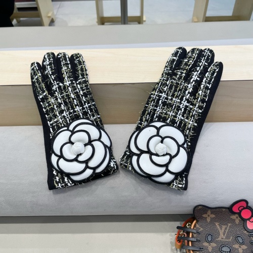 Replica Chanel Gloves For Women #1260805 $42.00 USD for Wholesale