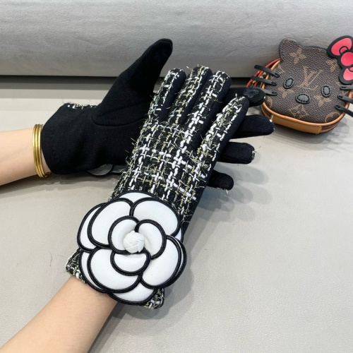 Replica Chanel Gloves For Women #1260805 $42.00 USD for Wholesale