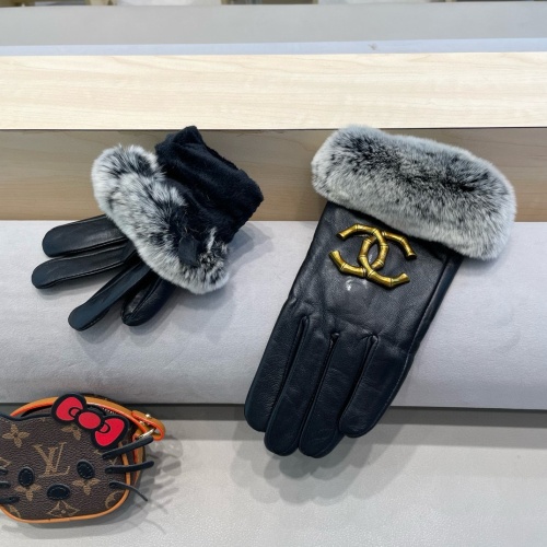 Replica Chanel Gloves For Women #1260806 $52.00 USD for Wholesale