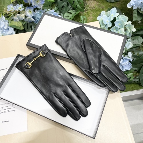 Replica Gucci Gloves For Women #1260807 $48.00 USD for Wholesale