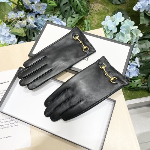 Replica Gucci Gloves For Women #1260807 $48.00 USD for Wholesale