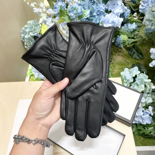 Replica Gucci Gloves For Women #1260808 $42.00 USD for Wholesale