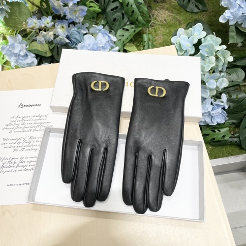 Christian Dior Gloves For Women #1260810 $48.00 USD, Wholesale Replica Christian Dior Gloves