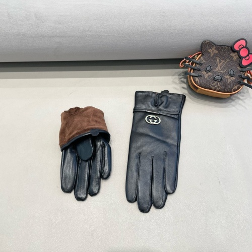 Replica Gucci Gloves For Women #1260812 $48.00 USD for Wholesale