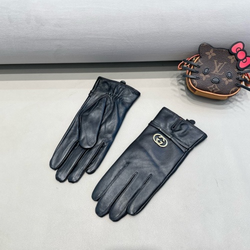 Replica Gucci Gloves For Women #1260812 $48.00 USD for Wholesale