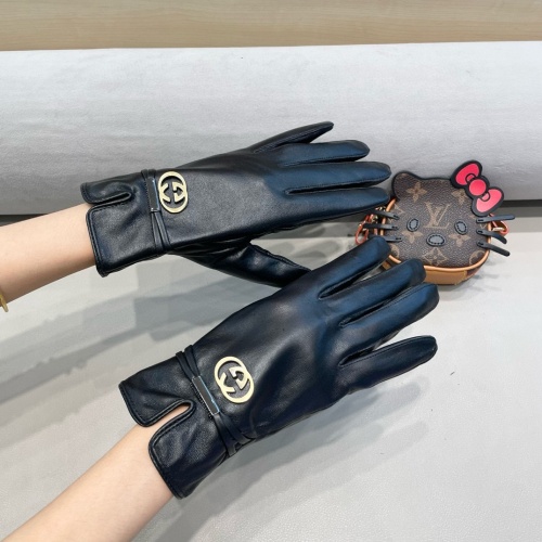 Replica Gucci Gloves For Women #1260812 $48.00 USD for Wholesale