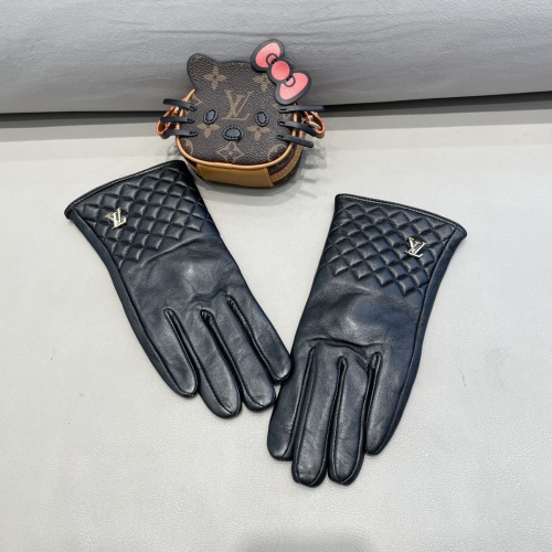 Louis Vuitton LV Gloves For Women #1260813 $45.00 USD, Wholesale Replica Louis Vuitton LV Gloves