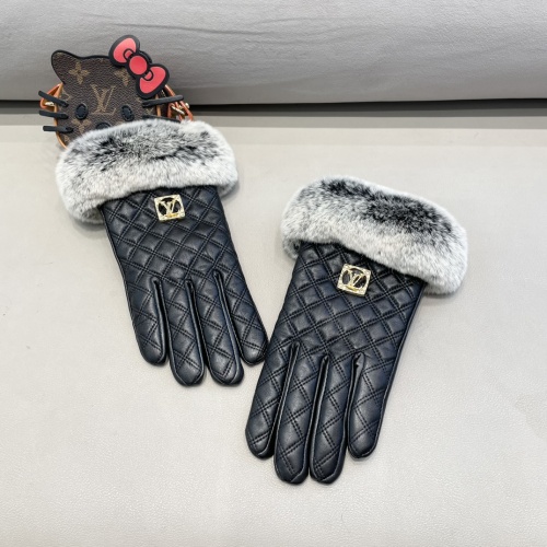 Louis Vuitton LV Gloves For Women #1260816 $52.00 USD, Wholesale Replica Louis Vuitton LV Gloves