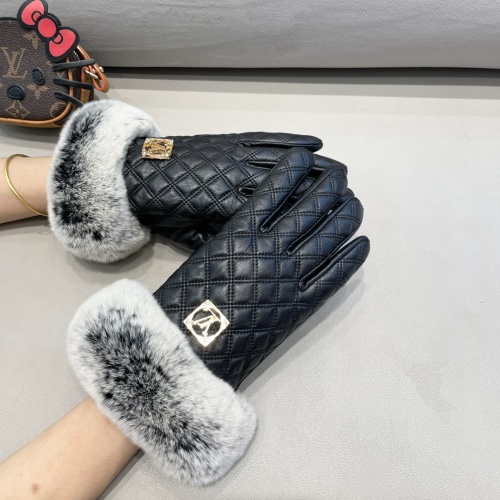 Replica Louis Vuitton LV Gloves For Women #1260816 $52.00 USD for Wholesale