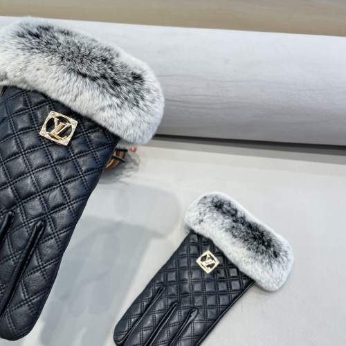 Replica Louis Vuitton LV Gloves For Women #1260816 $52.00 USD for Wholesale