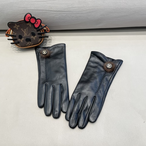 Louis Vuitton LV Gloves For Women #1260819 $48.00 USD, Wholesale Replica Louis Vuitton LV Gloves