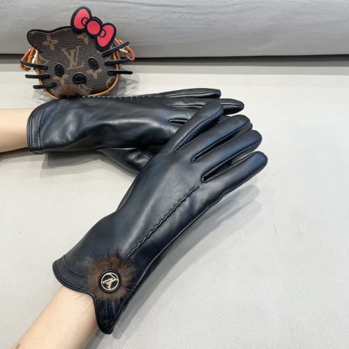 Replica Louis Vuitton LV Gloves For Women #1260819 $48.00 USD for Wholesale