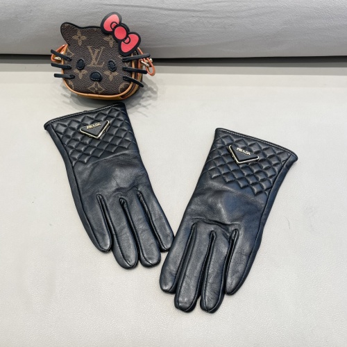 Prada Gloves For Women #1260821 $48.00 USD, Wholesale Replica Prada Gloves