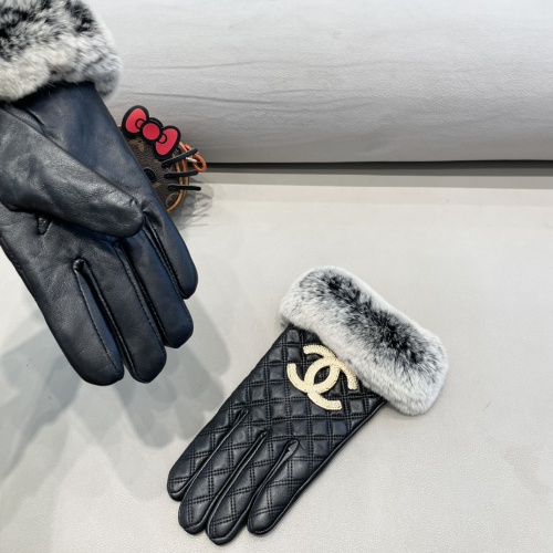 Replica Chanel Gloves For Women #1260822 $52.00 USD for Wholesale