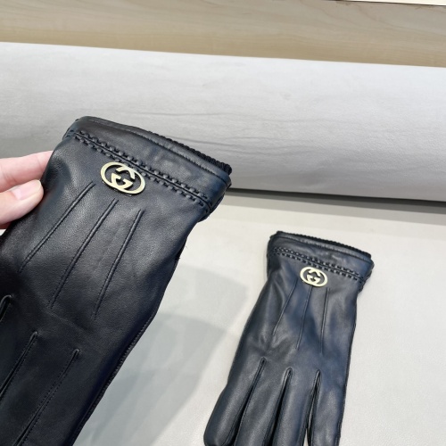 Replica Gucci Gloves For Men #1260823 $52.00 USD for Wholesale