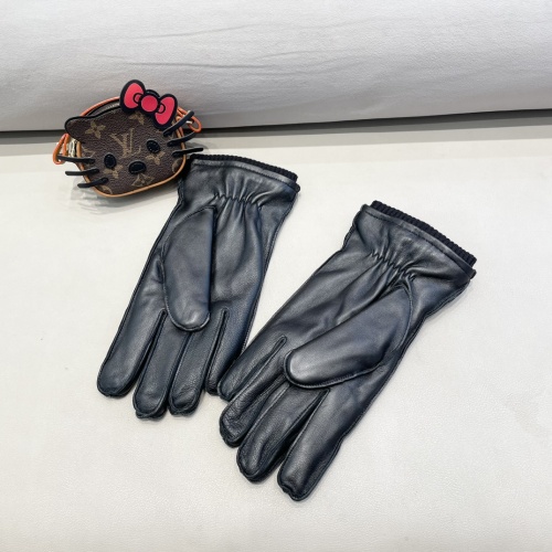 Replica Gucci Gloves For Men #1260823 $52.00 USD for Wholesale