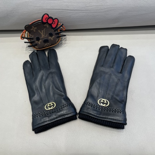 Replica Gucci Gloves For Men #1260823 $52.00 USD for Wholesale