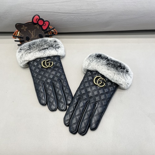 Gucci Gloves For Women #1260824 $52.00 USD, Wholesale Replica Gucci Gloves