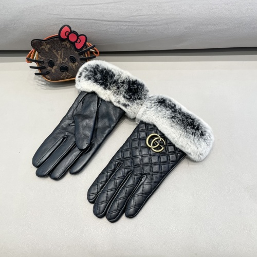 Replica Gucci Gloves For Women #1260824 $52.00 USD for Wholesale