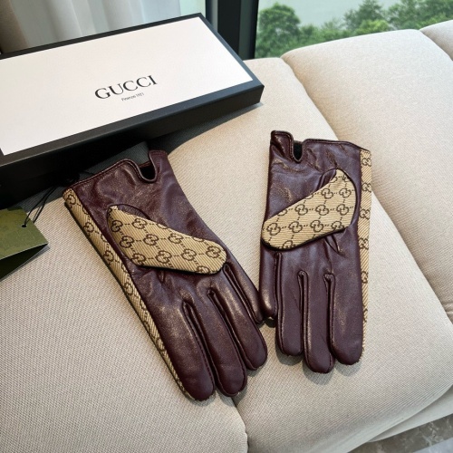 Replica Gucci Gloves For Women #1260825 $52.00 USD for Wholesale