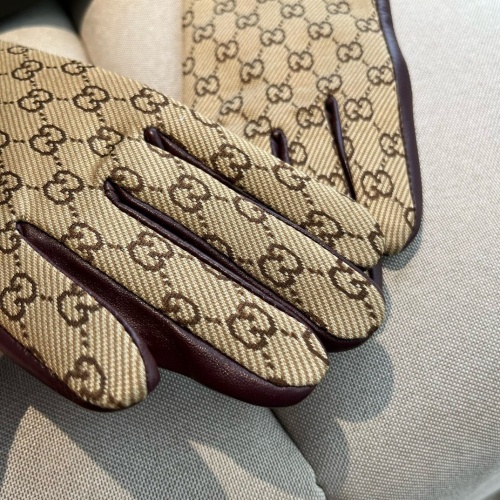 Replica Gucci Gloves For Women #1260825 $52.00 USD for Wholesale