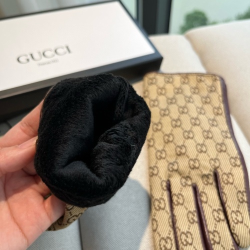 Replica Gucci Gloves For Women #1260825 $52.00 USD for Wholesale