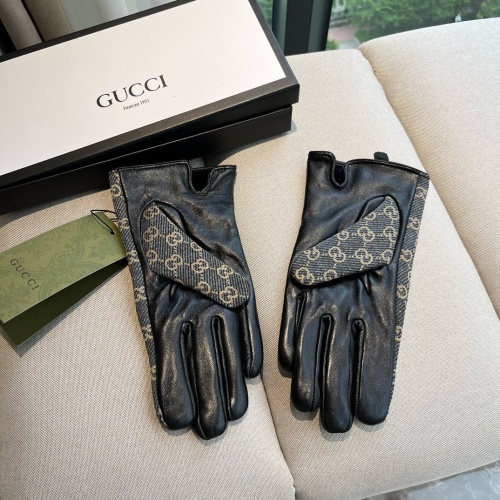 Replica Gucci Gloves For Women #1260826 $52.00 USD for Wholesale