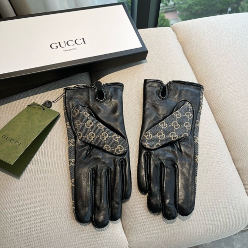 Replica Gucci Gloves For Women #1260828 $60.00 USD for Wholesale