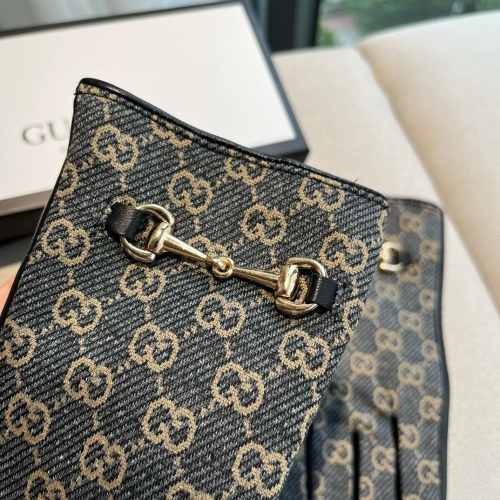 Replica Gucci Gloves For Women #1260828 $60.00 USD for Wholesale