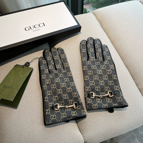 Replica Gucci Gloves For Women #1260828 $60.00 USD for Wholesale