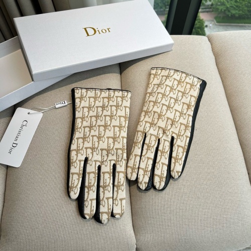 Christian Dior Gloves For Women #1260829 $52.00 USD, Wholesale Replica Christian Dior Gloves