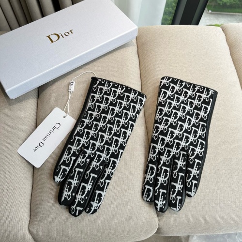 Christian Dior Gloves For Women #1260830 $52.00 USD, Wholesale Replica Christian Dior Gloves