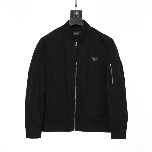 Prada Jackets Long Sleeved For Men #1260842 $82.00 USD, Wholesale Replica Prada Jackets