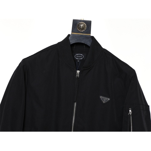 Replica Prada Jackets Long Sleeved For Men #1260842 $82.00 USD for Wholesale