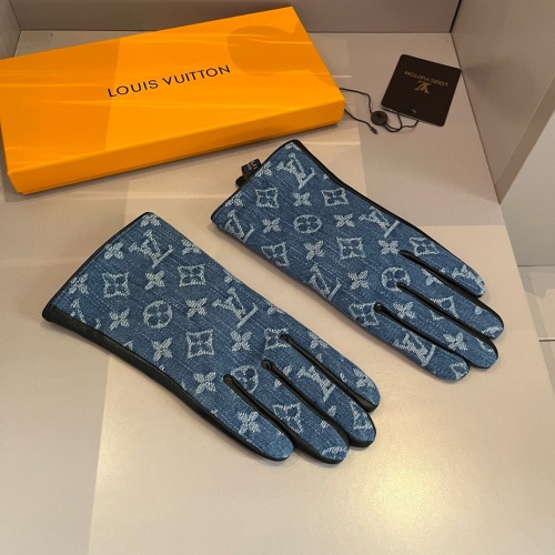 Louis Vuitton LV Gloves For Women #1260845 $52.00 USD, Wholesale Replica Louis Vuitton LV Gloves