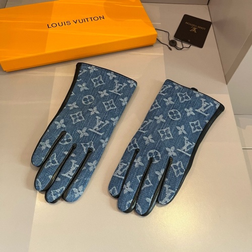 Replica Louis Vuitton LV Gloves For Women #1260845 $52.00 USD for Wholesale