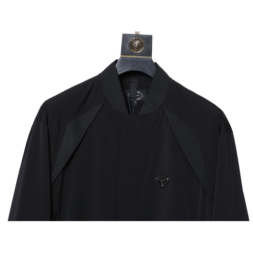 Replica Prada Jackets Long Sleeved For Men #1260847 $82.00 USD for Wholesale