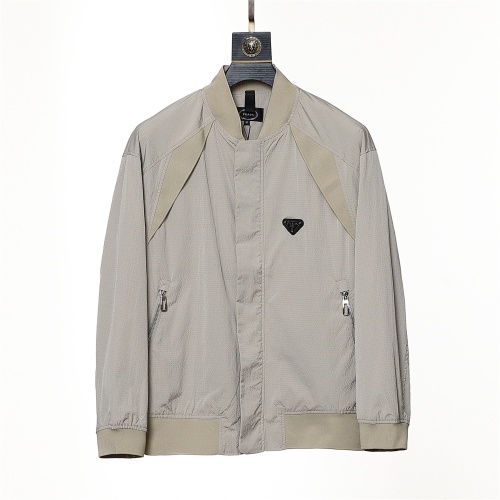 Prada Jackets Long Sleeved For Men #1260848 $82.00 USD, Wholesale Replica Prada Jackets