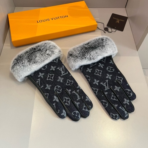 Louis Vuitton LV Gloves For Women #1260849 $60.00 USD, Wholesale Replica Louis Vuitton LV Gloves