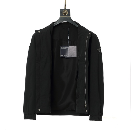 Replica Prada Jackets Long Sleeved For Men #1260851 $82.00 USD for Wholesale