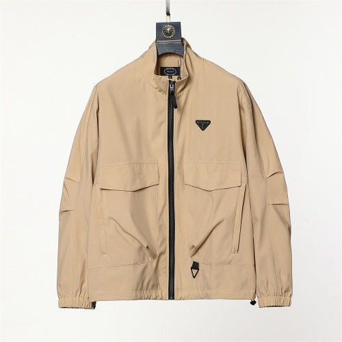 Prada Jackets Long Sleeved For Men #1260855 $82.00 USD, Wholesale Replica Prada Jackets