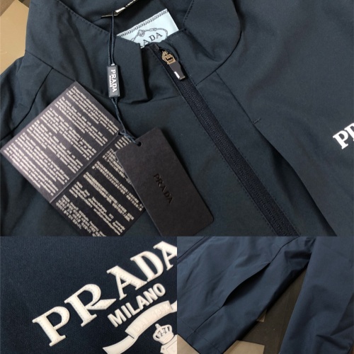 Replica Prada Jackets Long Sleeved For Men #1260856 $82.00 USD for Wholesale